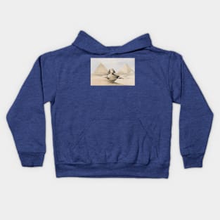 Sphinx and the Pyramids of Egypt Kids Hoodie